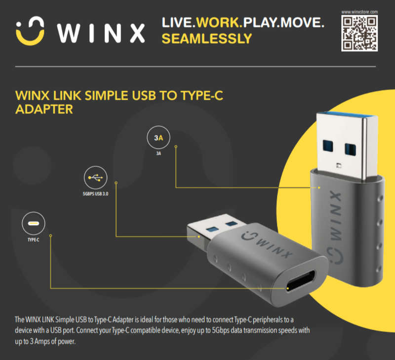 USB 3.0/2.0 To SATA Cable | Includes FREE USB 3.0 To USB Type C Adapter