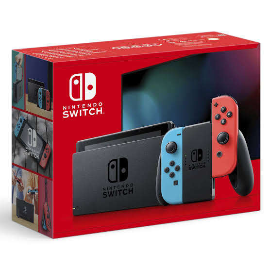 FULL NINTENDO SWITCH V2 BOXED + FREE MICRO SD CARD