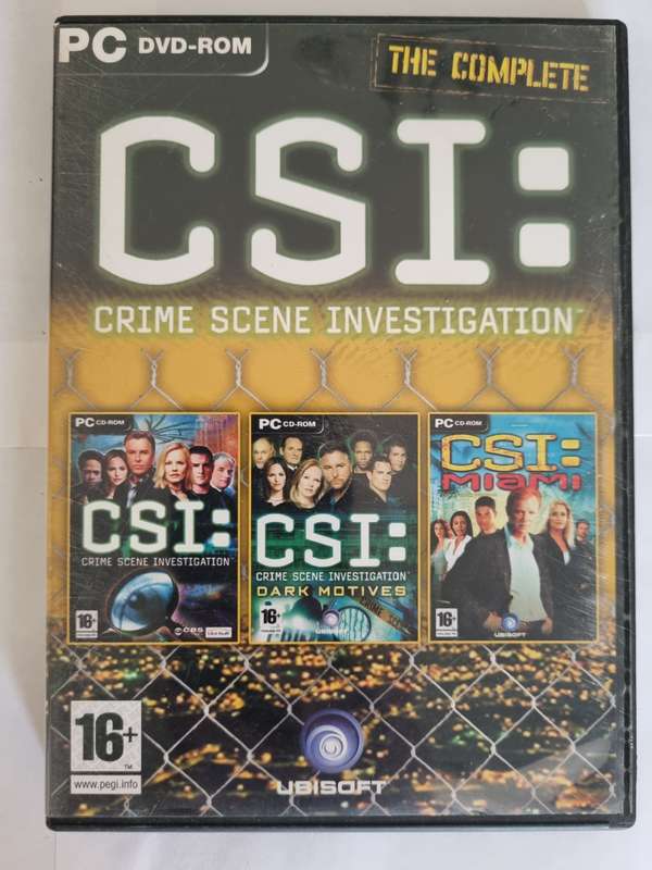 Crime Scene Investigation CSI PC Game