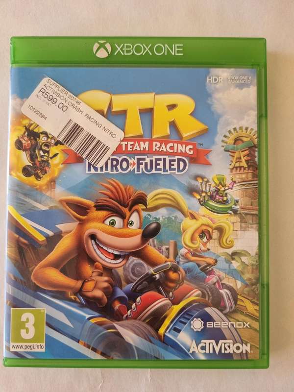 CTR Crash Team Racing Nitro Fueled Xbox one game