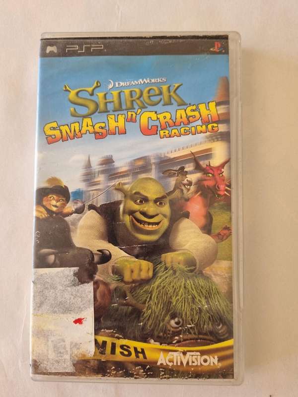Shrek Smash n Crash Racing PSP games
