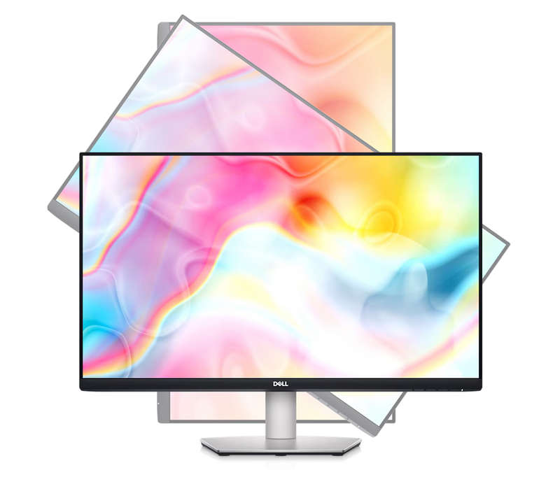 Dell Monitor 4K USB-C(S2722QC) 27-inch, UHD (3840 x 2160), Built-in Dual 3W Speakers, HighQuality