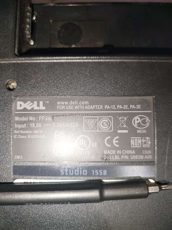 Dell Studio 1558 spares