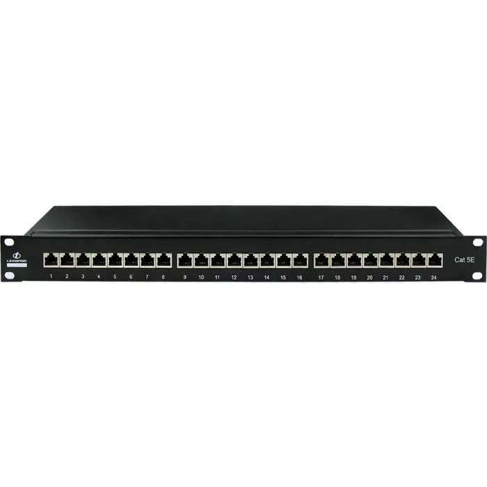 Network 24 Port Shielded Rack Mount Patch Panel