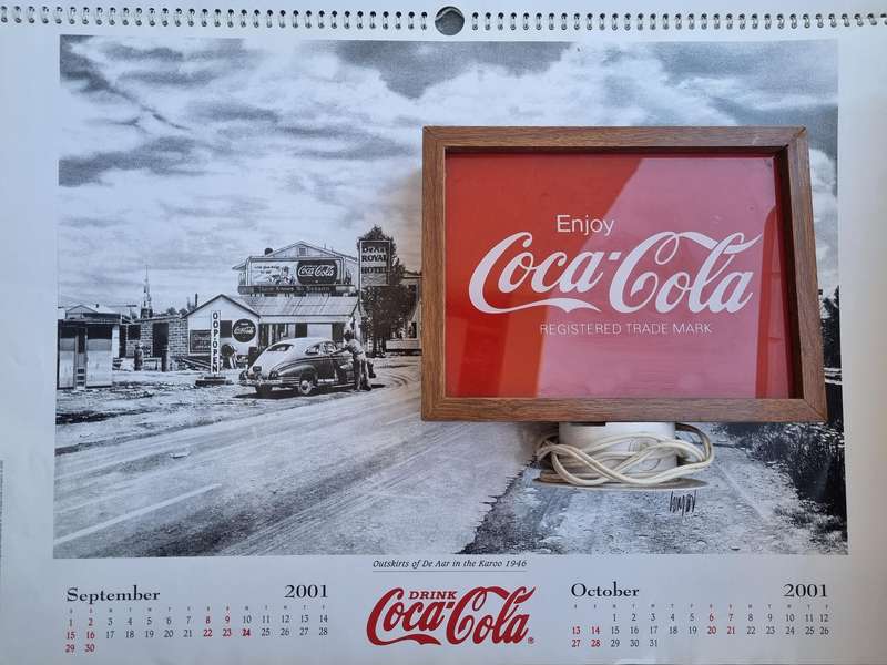 Coca Cola Bar Light Stand