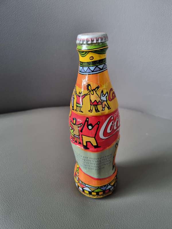 COCA-COLA LETS CONNECT THANK YOU BOTTLE