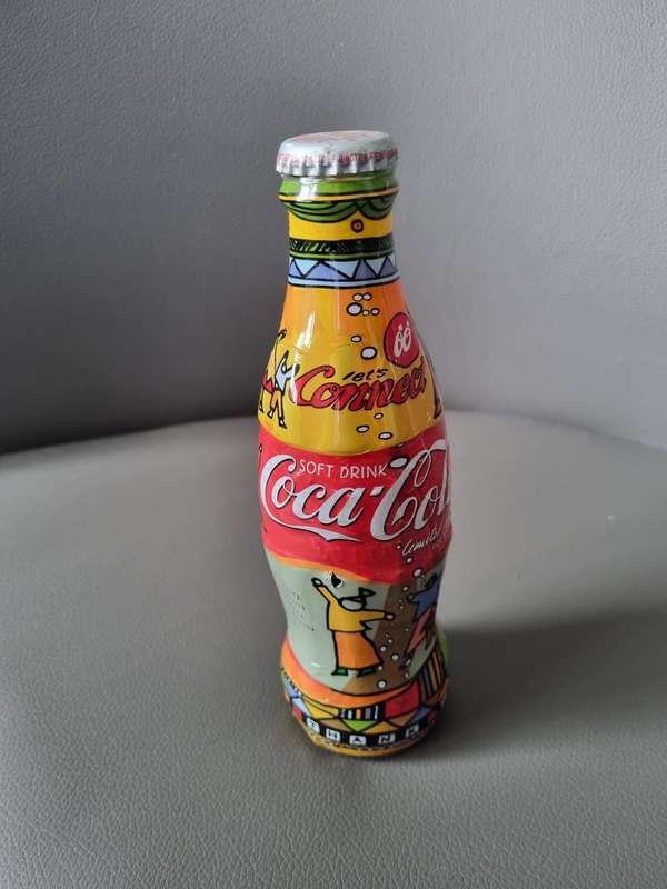 COCA-COLA LETS CONNECT THANK YOU BOTTLE