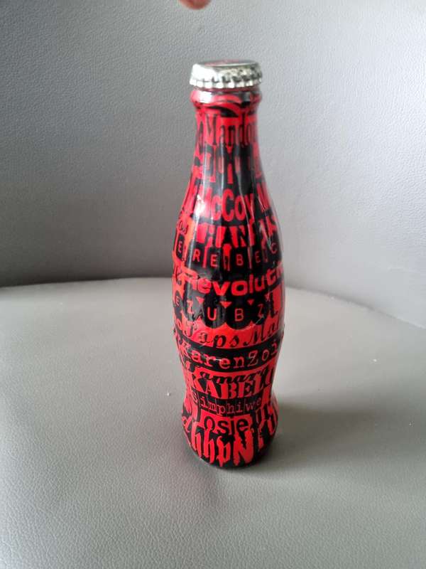 Coka Cola Wrapped Brand Bottle