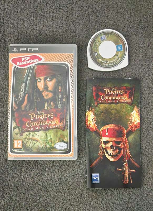 Disney Pirates Of The Caribbean dead mans chest [PSP [CIB]