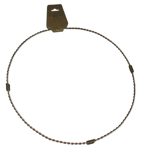 Full Empowerment Cubit 188 MHz  Twisted Copper Tensor Ring for Energy Amplifica