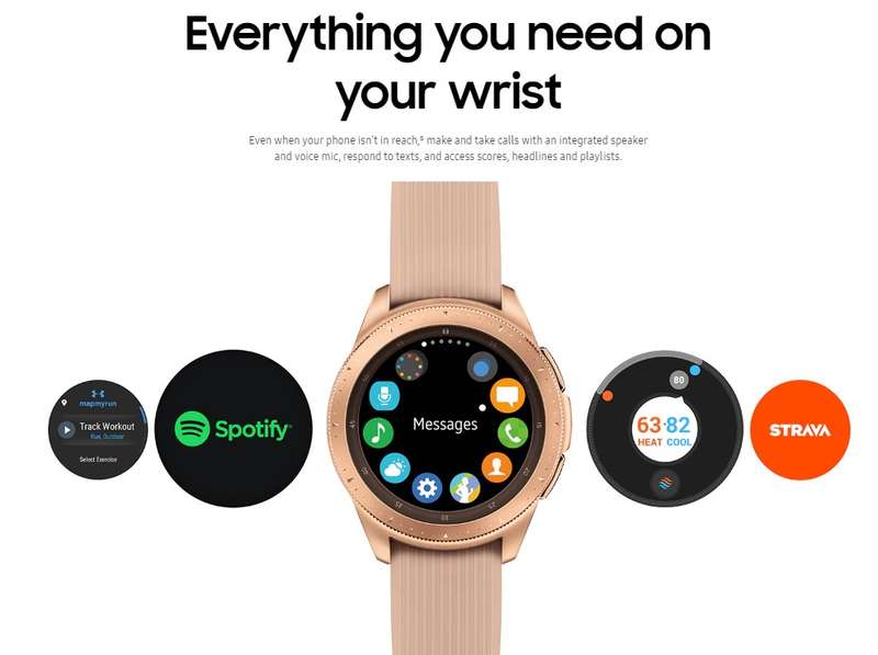 Samsung Galaxy Watch 42mm - Rose Gold (Bluetooth) - SM-R810