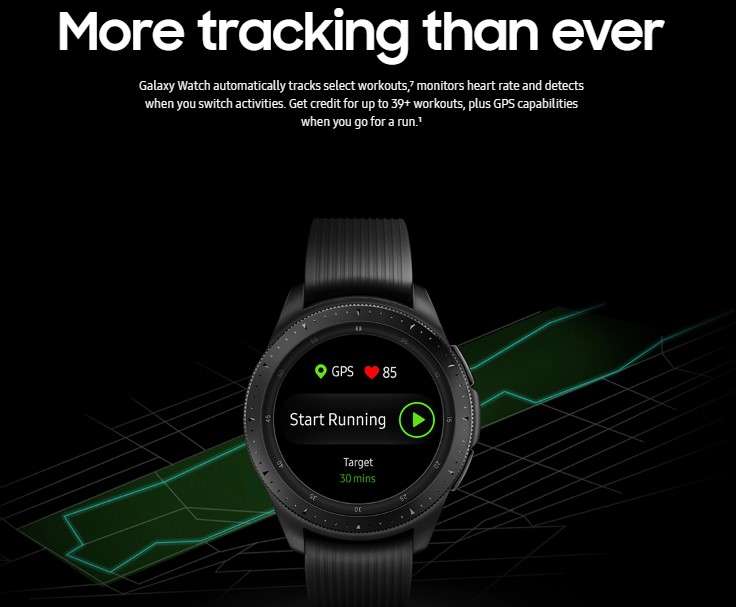 Samsung Galaxy Watch 42mm - Rose Gold (Bluetooth) - SM-R810