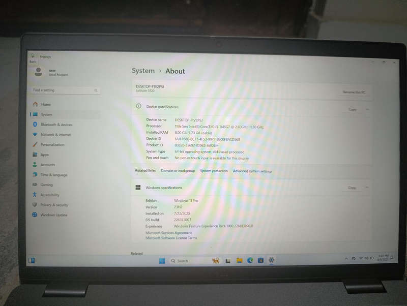 Dell latitude 5520