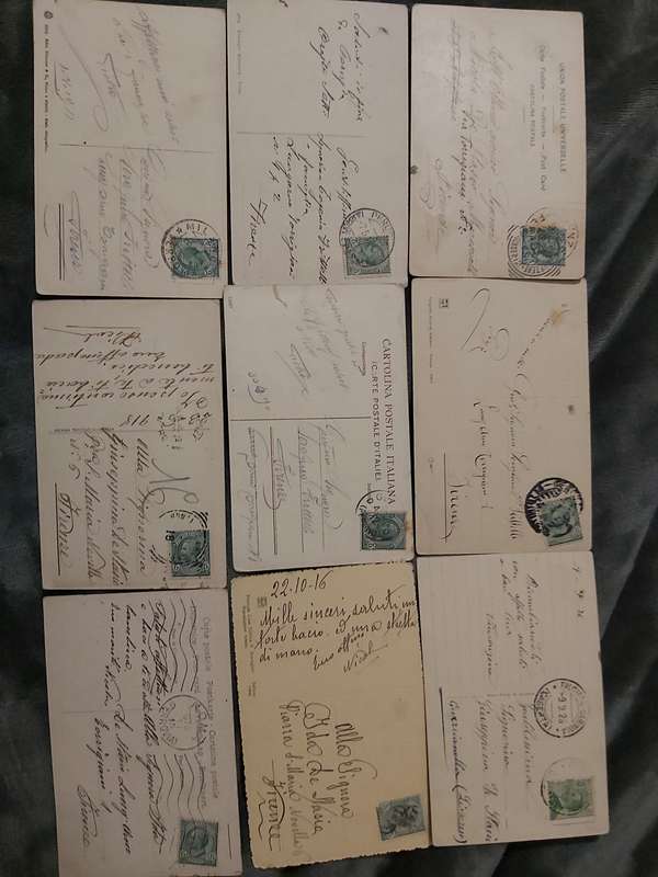 ITALY POST CARDS