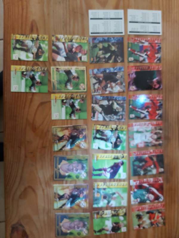 1997 RUGBY TRADING CARDS , BRITISH AND IRISH LIONS , ALL BLACKS AND SOUTH AFRICA WITH LEGENDS CARDS