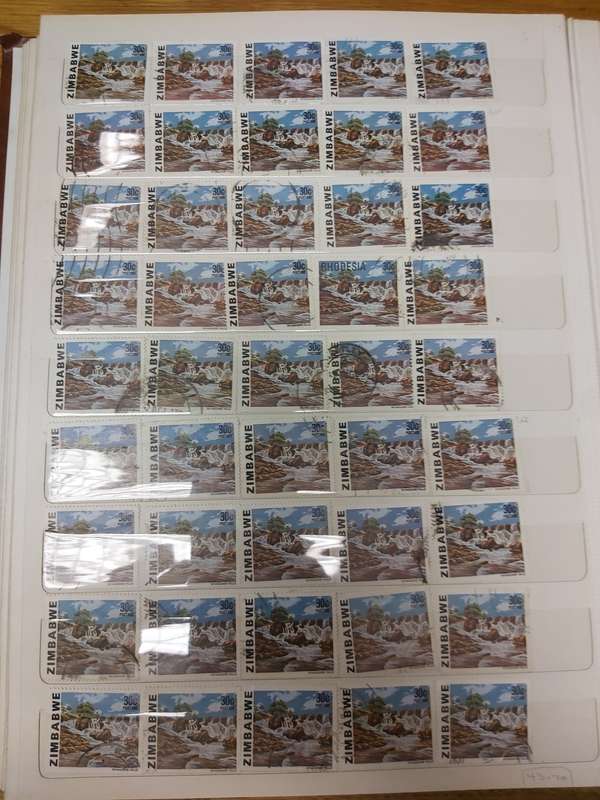 RHODESIA STAMPS VERY INTERSTING POSTMARKS