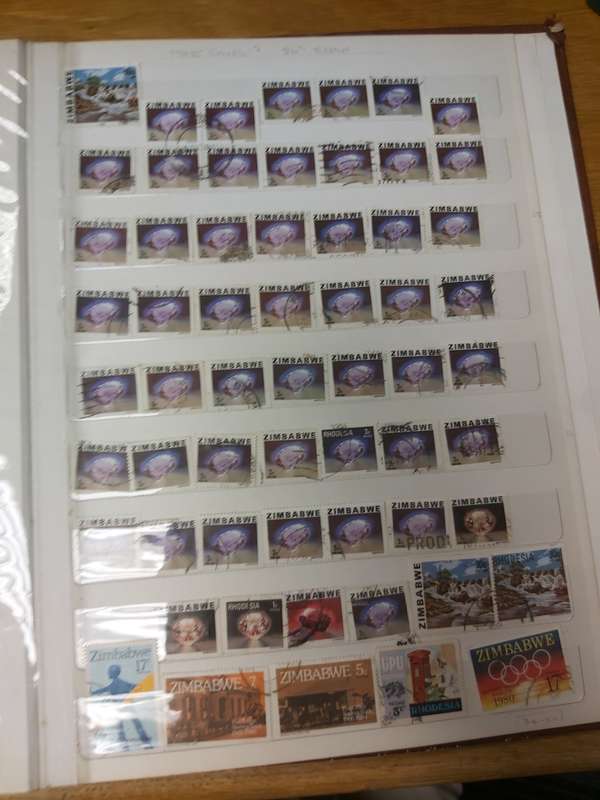 RHODESIA STAMPS VERY INTERSTING POSTMARKS