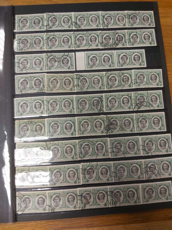 RHODESIA STAMPS VERY INTERSTING POSTMARKS