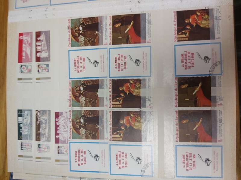 RUANDA AND BURUNDI STAMPS MINT AND USED