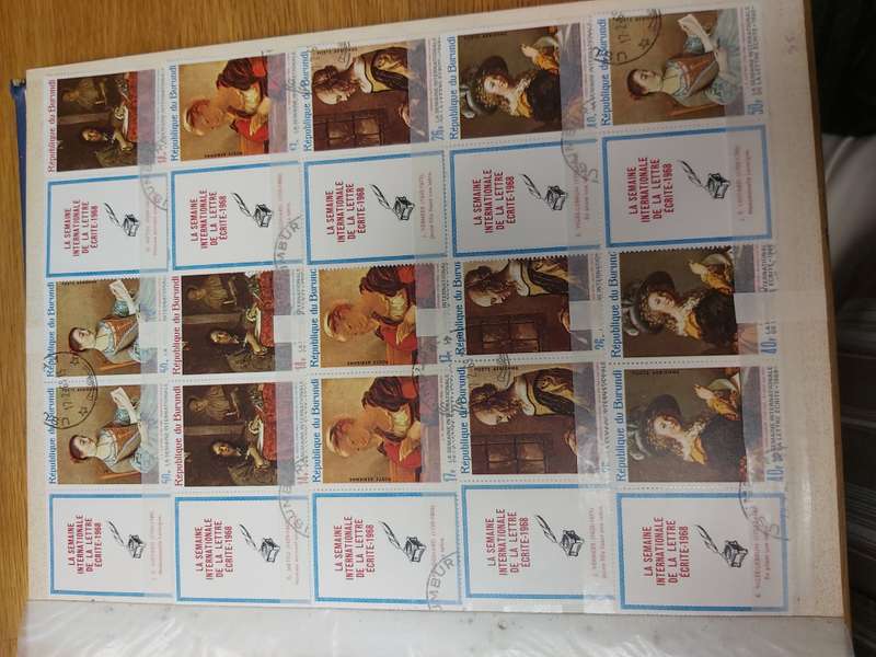 RUANDA AND BURUNDI STAMPS MINT AND USED