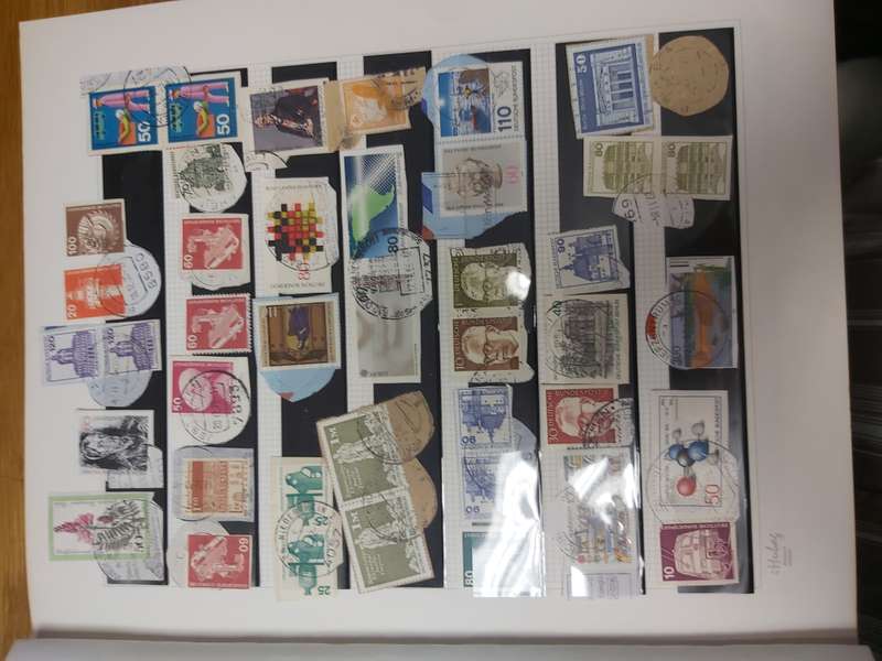RHODESIA STAMPS VERY INTERSTING POSTMARKS , WITH SOME GERMAN STAMPS