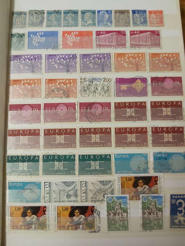 FRANCE STAMPS WITH GOOD CANCELLATIONS