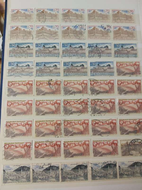 FRANCE STAMPS WITH GOOD CANCELLATIONS