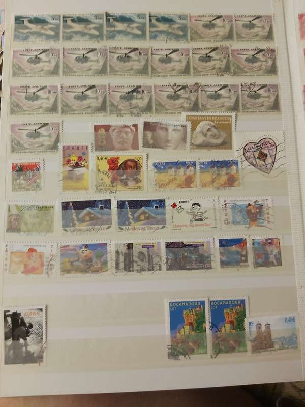 FRANCE STAMPS WITH GOOD CANCELLATIONS