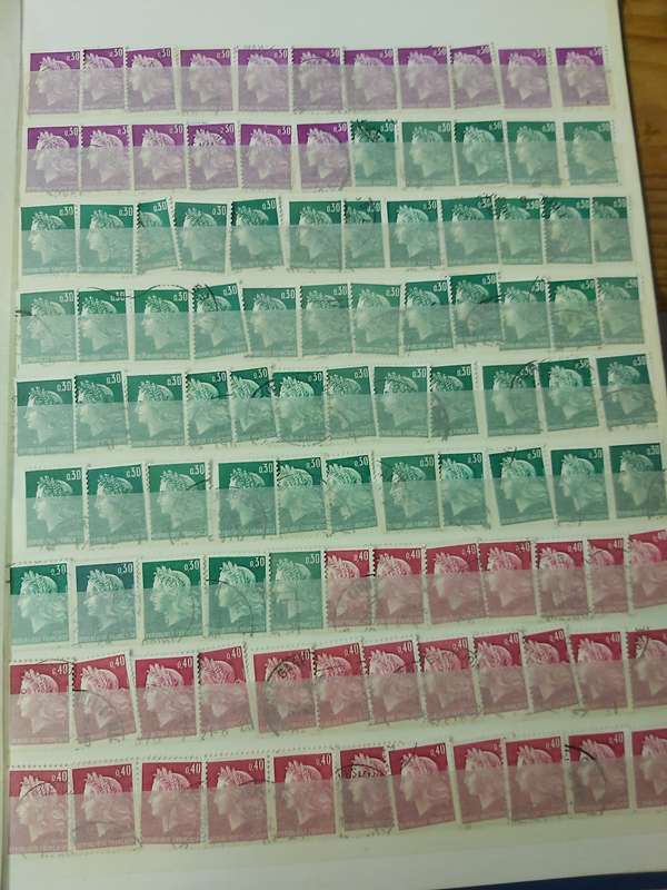 FRANCE STAMPS WITH GOOD CANCELLATIONS