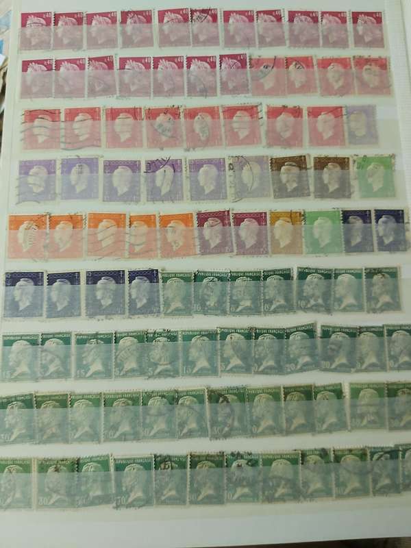 FRANCE STAMPS WITH GOOD CANCELLATIONS