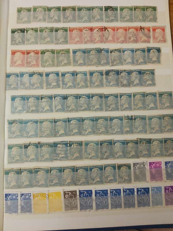FRANCE STAMPS WITH GOOD CANCELLATIONS