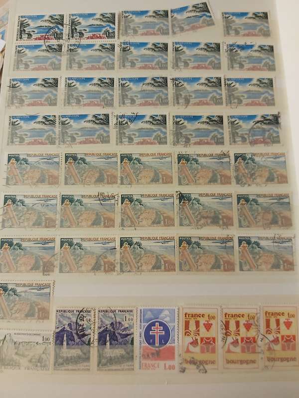 FRANCE STAMPS WITH GOOD CANCELLATIONS