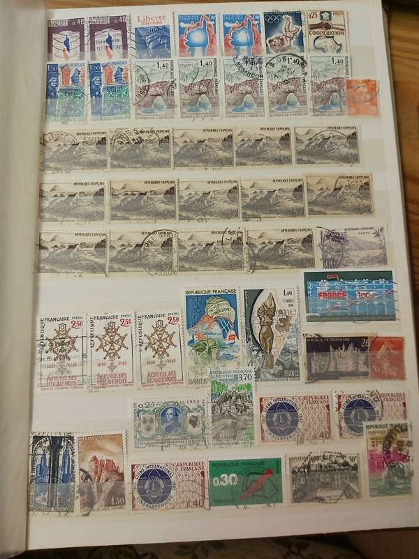 FRANCE STAMPS WITH GOOD CANCELLATIONS