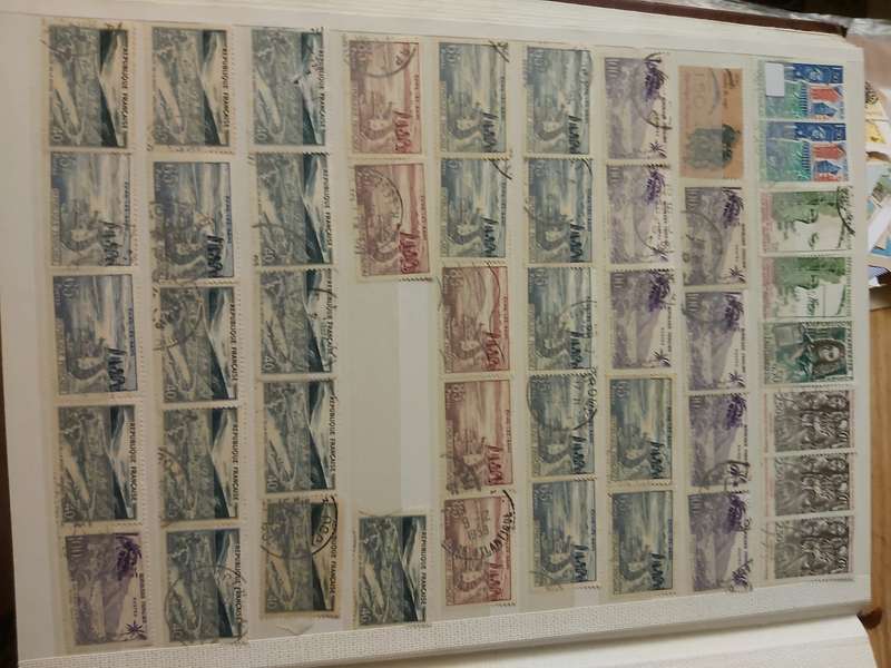 FRANCE STAMPS WITH GOOD CANCELLATIONS