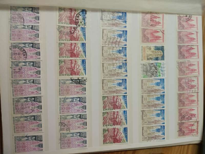 FRANCE STAMPS WITH GOOD CANCELLATIONS
