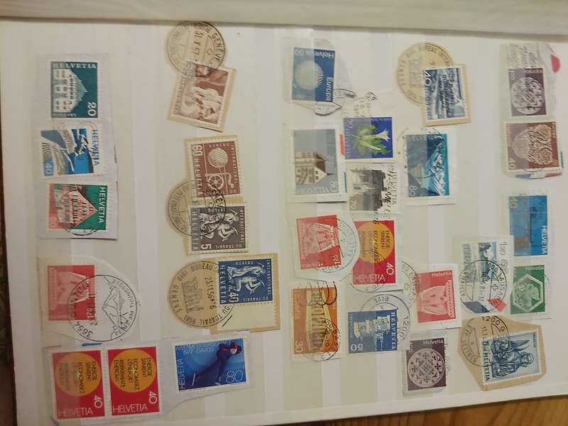 SWITZERLAND STAMPS WITH GOOD CANCELLATIONS