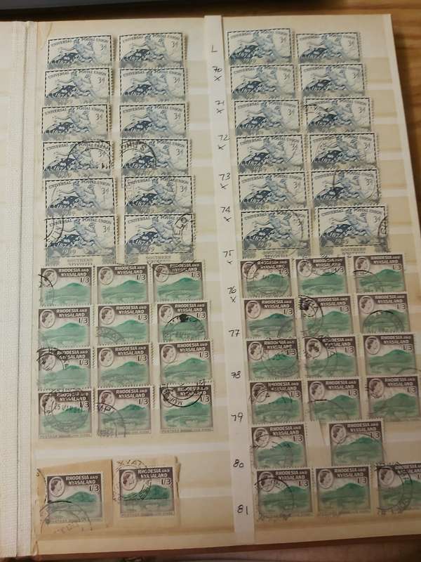 RHODESIA STAMPS SOME GOOD CANCELLATIONS