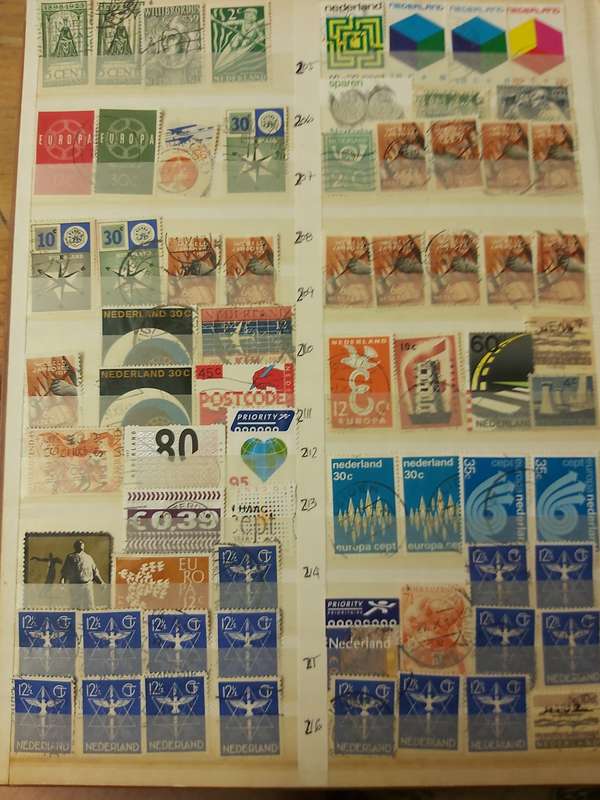 NEDERLAND STAMPS WITH GOOD CANCELLATIONS