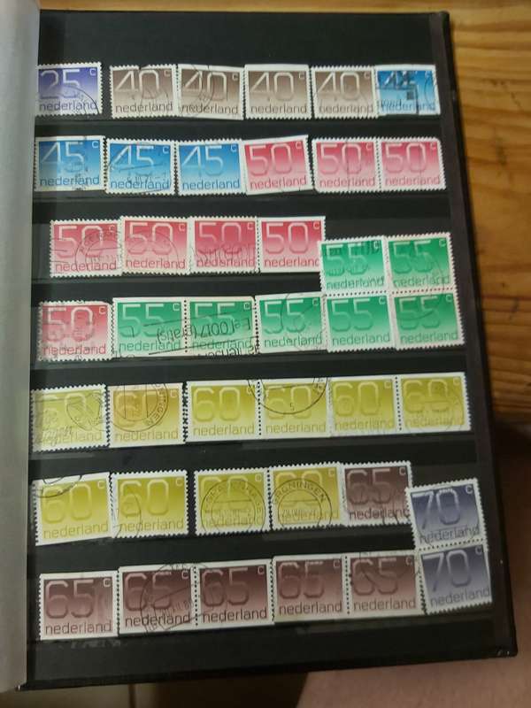 NEDERLAND STAMPS WITH GOOD CANCELLATIONS