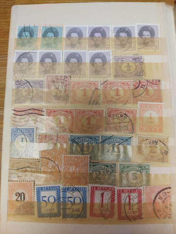 NETHERLANDS STAMPS AND SOME VERY GOOD CANCELLATIONS