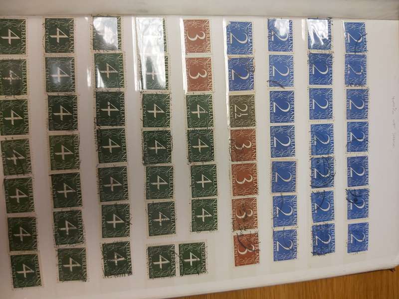 NETHERLANDS STAMPS AND SOME VERY GOOD CANCELLATIONS