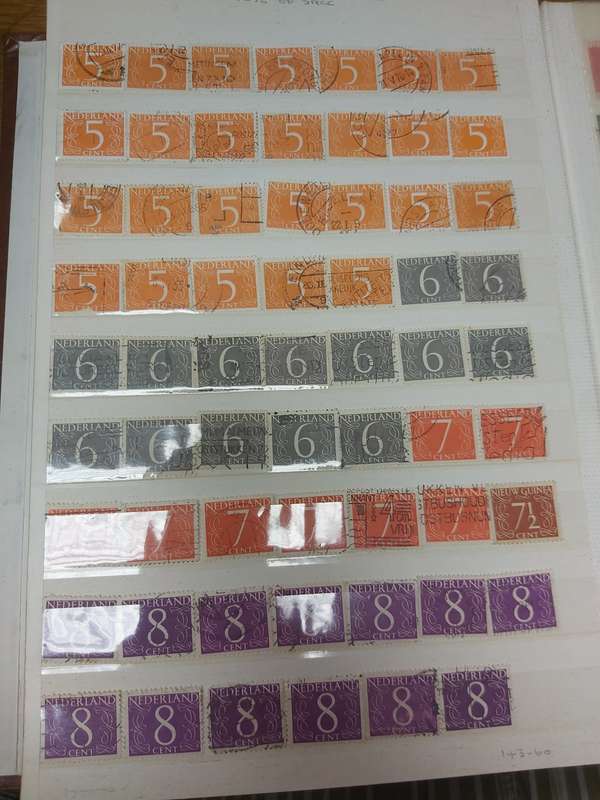 NETHERLANDS STAMPS AND SOME VERY GOOD CANCELLATIONS