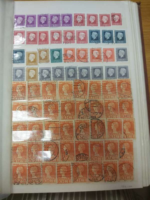 NETHERLANDS STAMPS AND SOME VERY GOOD CANCELLATIONS