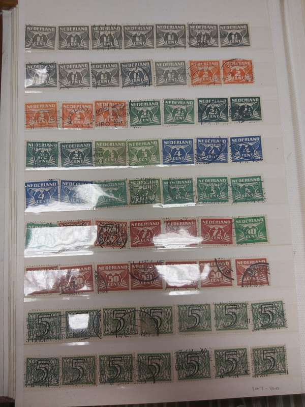 NETHERLANDS STAMPS AND SOME VERY GOOD CANCELLATIONS
