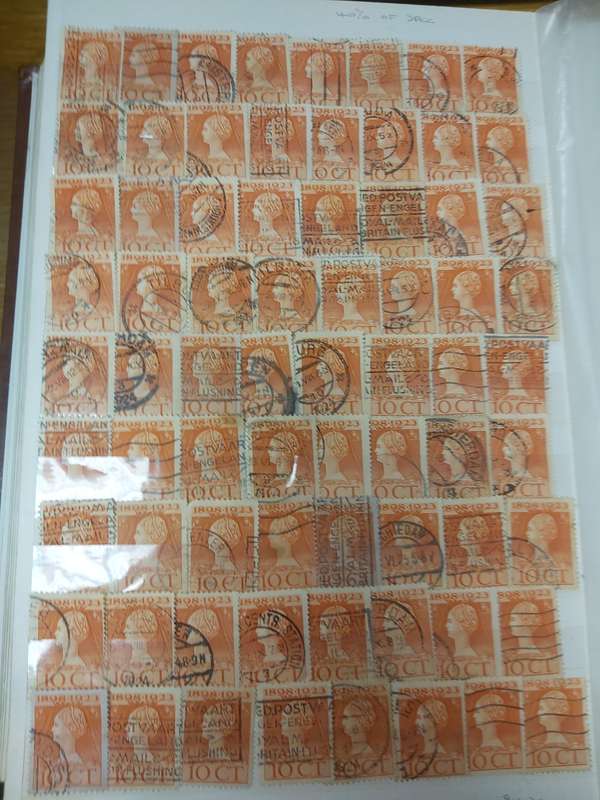 NETHERLANDS STAMPS AND SOME VERY GOOD CANCELLATIONS