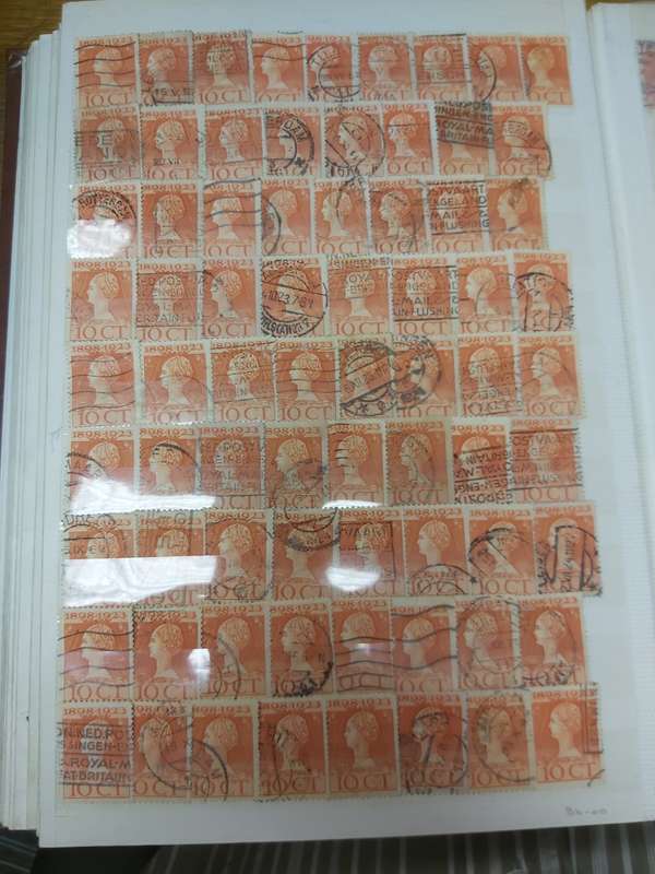 NETHERLANDS STAMPS AND SOME VERY GOOD CANCELLATIONS