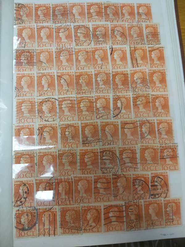 NETHERLANDS STAMPS AND SOME VERY GOOD CANCELLATIONS