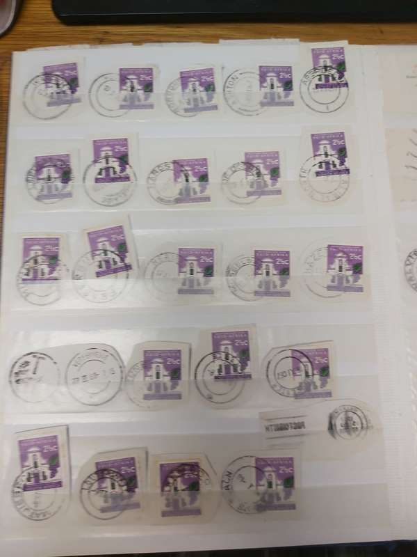 RSA STAMPS AND VERY GOOD CANCELLTIONS SA FROM 1968/1967, WITH SWA,RHODESIA, WALVISBAY AND USA CANCEL