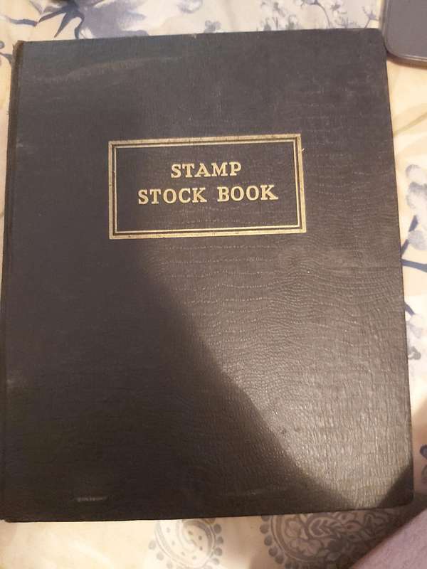 ALBUM WITH SOUTH AFRICA AND SWA STAMPS