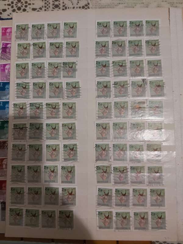 RHODESIA STAMPS SOME GOOD CANCELLATIONS